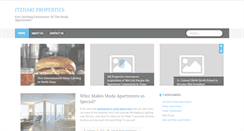 Desktop Screenshot of itzhakiproperties.com